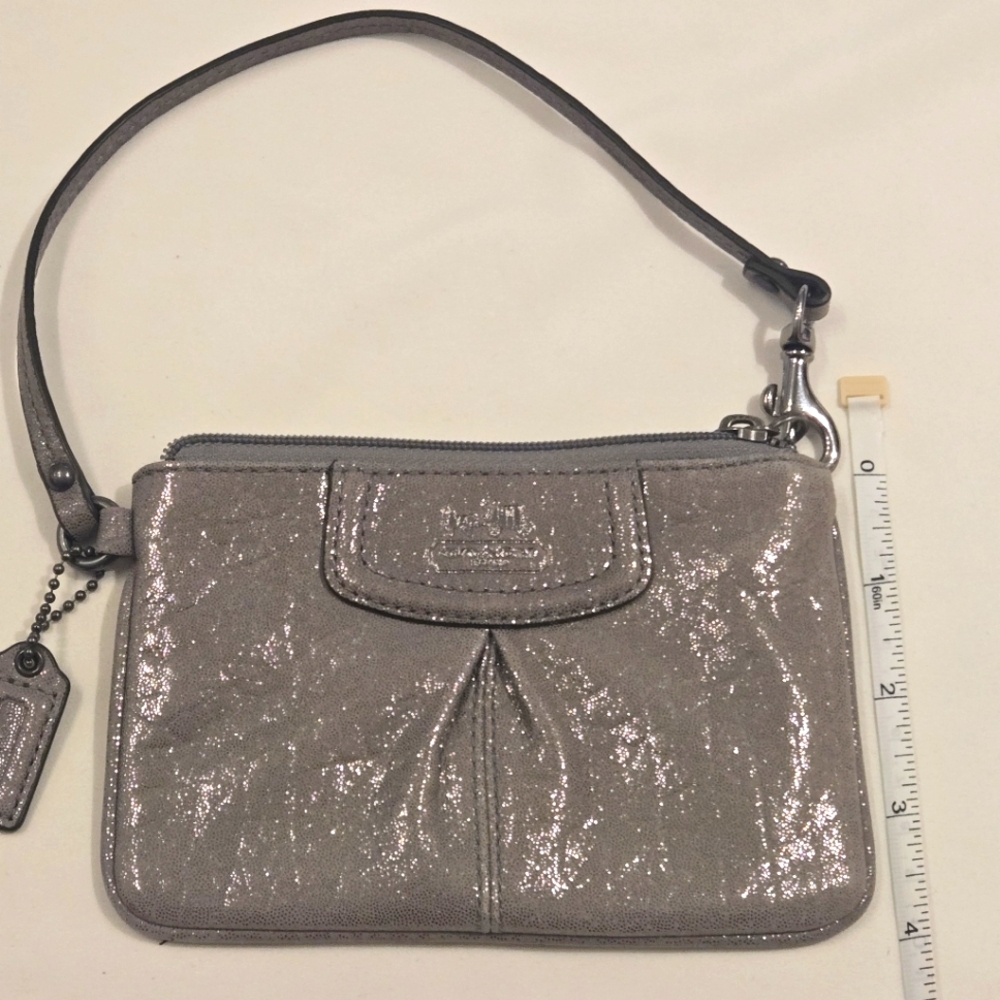 Coach Wristlet Zip top Small